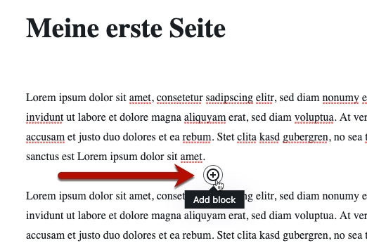 Add-Block in WordPress
