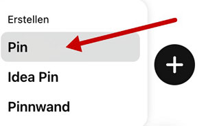 Pinterest-Pin erstellen zwei Möglichkeit