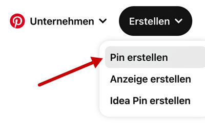 Pinterest-Pin erstellen