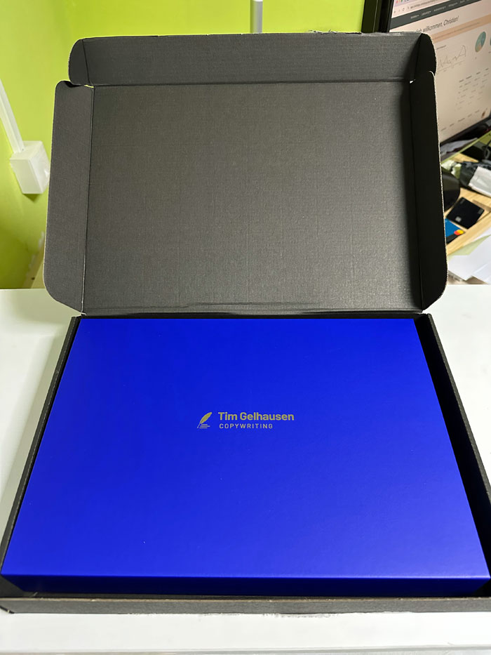 Kundengeschenk von Tim Gelhausen
