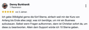 5-Sterne Google-Rezension von Denny Burkhardt