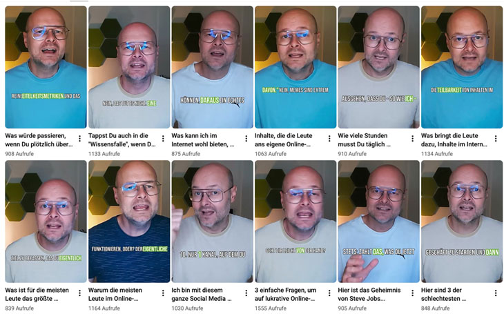 100 YouTube-Videos in 100 Tagen Challenge